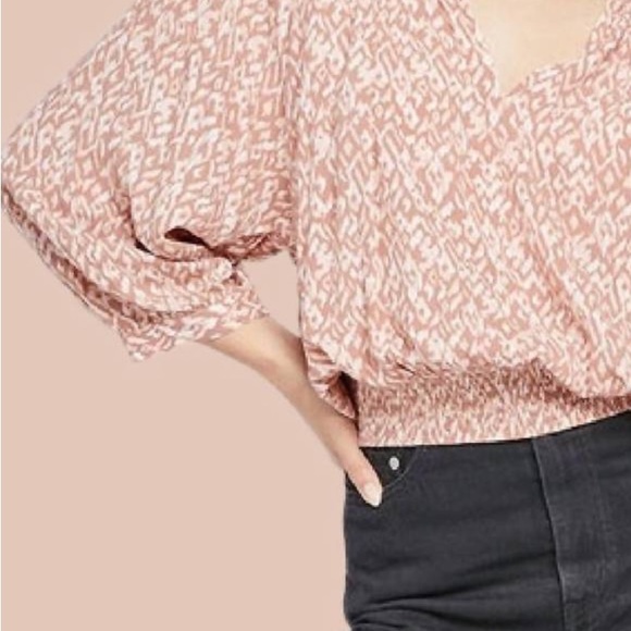 NWT SzS gentle fawn hazel top in clay texture - Picture 2 of 11